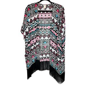 Op Short Sleeve Kimono Women's Size XL